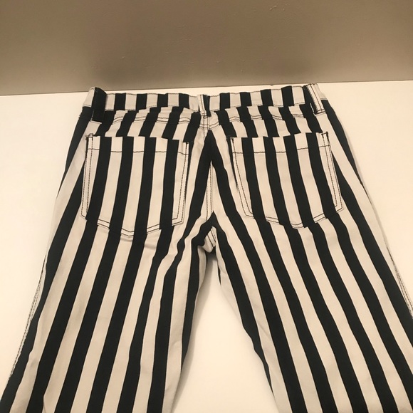 ROYAL BONES STRIPPED DENIM SKINNY JEANS SIZE 32 - Picture 5 of 7